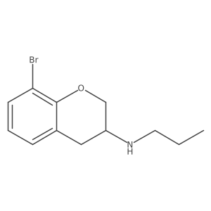 8-Bromo-3-(n-propylamino)chroman Structure
