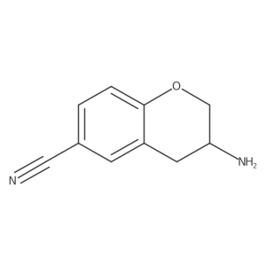 (R)-3-Aminochromane-6-carbonitrile结构式