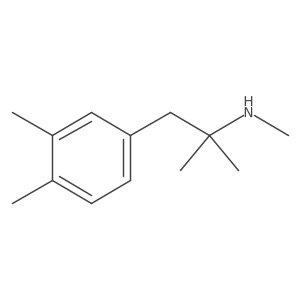 [1-(3,4-Dimethylphenyl)-2-methylpropan-2-yl](methyl)amine Structure