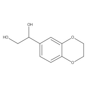 1-(2,3-Dihydro-1,4-benzodioxin-6-YL)ethane-1,2-diol Structure
