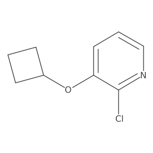 Pyridine, 2-chloro-3-(cyclobutyloxy)- Structure