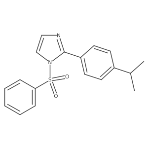 2-(4-Isopropylphenyl)-1-(phenylsulfonyl)-1H-imidazole结构式