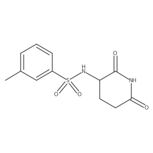 N-(2,6-dioxo-3-piperidinyl)-3-methylBenzenesulfonamide Structure