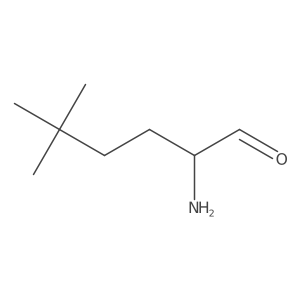 2-Amino-5,5-dimethylhexanal结构式