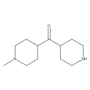 (1-Methylpiperidin-4-yl)-piperidin-4-ylmethanone结构式