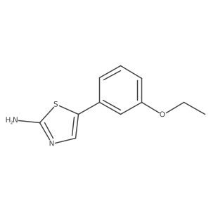 5-(3-Ethoxyphenyl)thiazol-2-amine Structure