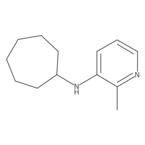 N-Cycloheptyl-2-methylpyridin-3-amine结构式