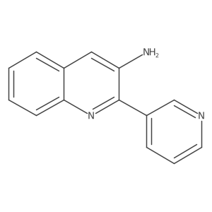 2-(3-Pyridinyl)-3-quinolinamine Structure