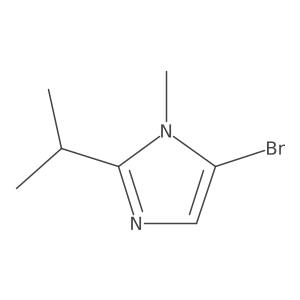 5-bromo-1-methyl-2-(propan-2-yl)-1H-imidazole Structure