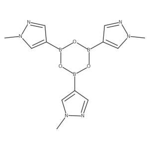 4,4',4''-(2,4,6-Boroxintriyl)tris[1-methyl-1H-pyrazole Structure