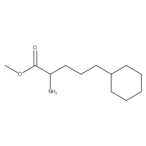 Methyl 2-amino-5-cyclohexylpentanoate Structure