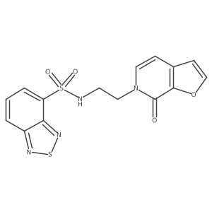 N-(2-(7-oxofuro[2,3-c]pyridin-6(7H)-yl)ethyl)benzo[c][1,2,5]thiadiazole-4-sulfonamide Structure