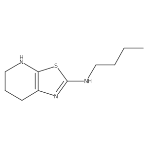 N-Butyl-4H,5H,6H,7H-[1,3]thiazolo[5,4-b]pyridin-2-amine Structure