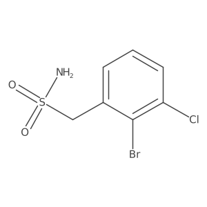 (2-Bromo-3-chlorophenyl)methanesulfonamide结构式