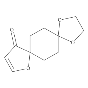 1,4,9-Trioxadispiro[4.2.4^{8}.2^{5}]tetradec-10-en-12-one结构式