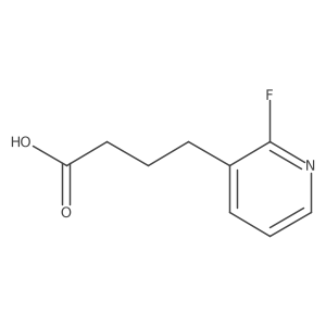 4-(2-Fluoropyridin-3-yl)butanoic acid结构式