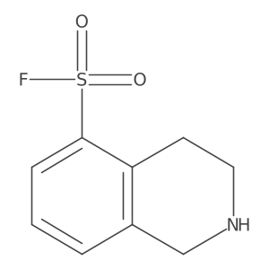 1,2,3,4-Tetrahydroisoquinoline-5-sulfonyl fluoride结构式