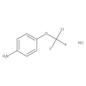 4-(Chlorodifluoromethoxy)aniline hydrochloride Structure
