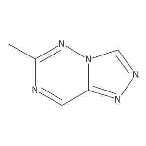 6-Methyl-[1,2,4]triazolo[3,4-f][1,2,4]triazine结构式