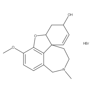 Galantamine Hydrobromide Racemic (15 mg)结构式