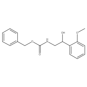 benzyl N-[(2S)-2-hydroxy-2-(2-methoxyphenyl)ethyl]carbamate Structure