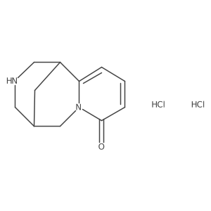 (1R,9S)-7,11-diazatricyclo[7.3.1.02,7]trideca-2,4-dien-6-one;dihydrochloride Structure