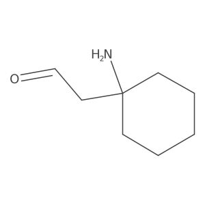2-(1-Aminocyclohexyl)acetaldehyde Structure