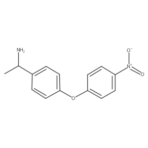 I+/--Methyl-4-(4-nitrophenoxy)benzenemethanamine结构式