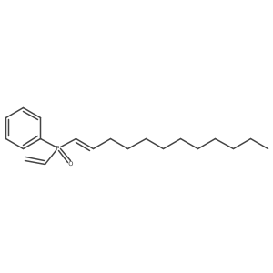(1E)-1-Dodecen-1-ylethenylphenylphosphine oxide结构式