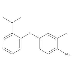 4-(2-Isopropylphenoxy)-2-methylaniline Structure