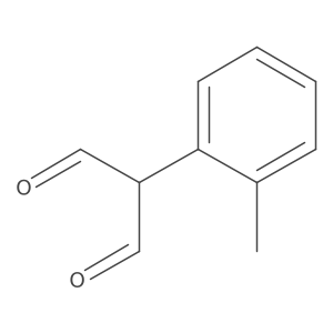 2-(2-Methylphenyl)propanedial Structure
