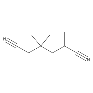 2,4,4-Trimethylhexanedinitrile Structure
