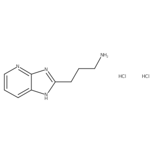 3-{3H-imidazo[4,5-b]pyridin-2-yl}propan-1-amine dihydrochloride Structure