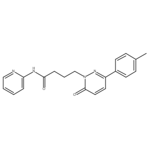 4-(6-oxo-3-(p-tolyl)pyridazin-1(6H)-yl)-N-(pyridin-2-yl)butanamide Structure