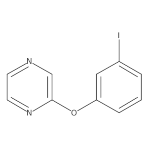 2-(3-Iodophenoxy)pyrazine Structure