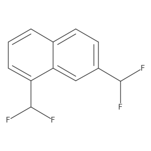 1,7-Bis(difluoromethyl)naphthalene Structure