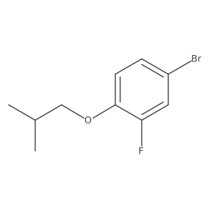 1-Bromo-4-iso-butyloxy-3-fluorobenzene Structure