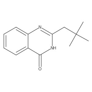 2-Neopentylquinazolin-4(1h)-one结构式