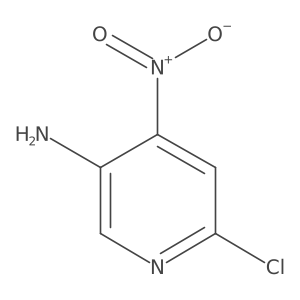 6-Chloro-4-nitropyridin-3-amine Structure