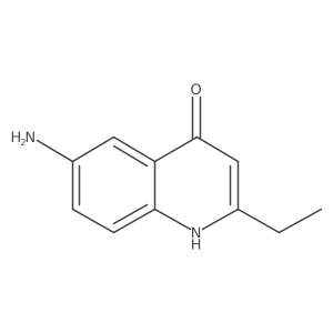 6-Amino-2-ethyl-1,4-dihydroquinolin-4-one结构式