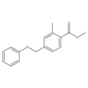Methyl 2-methyl-4-(phenoxymethyl)benzoate Structure