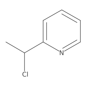 2-[(1S)-1-chloroethyl]pyridine Structure