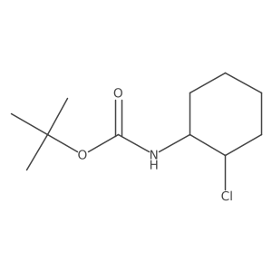 tert-butyl N-(2-chlorocyclohexyl)carbamate Structure