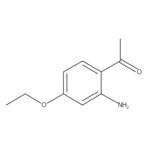 1-(2-Amino-4-ethoxyphenyl)ethan-1-one结构式