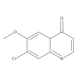 7-chloro-6-methoxy-4aH-quinolin-4-one Structure