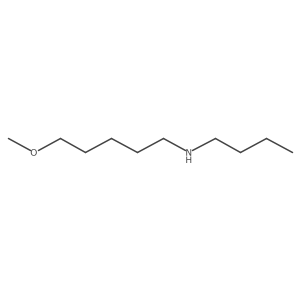 Butyl(5-methoxypentyl)amine Structure