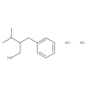 (S)-N2,N2-Dimethyl-3-phenylpropane-1,2-diamine 2hcl结构式
