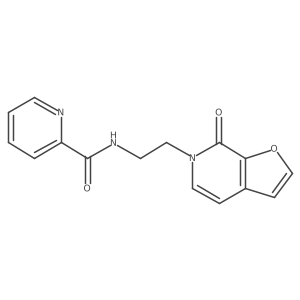 N-(2-(7-oxofuro[2,3-c]pyridin-6(7H)-yl)ethyl)picolinamide结构式