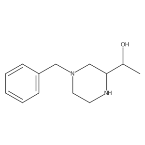 (S)-1-((S)-4-Benzylpiperazin-2-yl)ethanol Structure