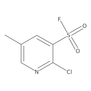2-Chloro-5-methylpyridine-3-sulfonyl fluoride结构式